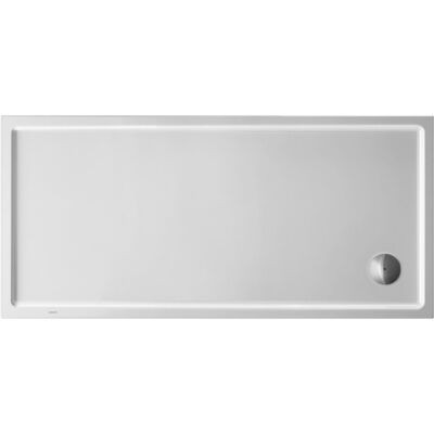 Ducha Rectangular Starck Slimline Duravit - Antideslizante, 1600x750 mm Ducha Rectangular Starck Slimline Duravit - Antideslizante, 1600x750 mm