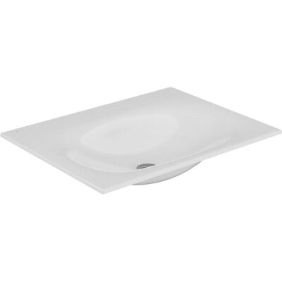 Lavabo de cerámica Keuco Edición 11 - Montaje en pared, 705x17x538mm Lavabo de cerámica Keuco Edición 11 - Montaje en pared, 705x17x538mm