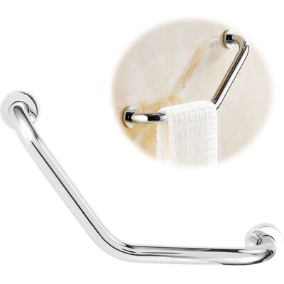 OEM 1 Barra De Apoyo Para Baño, Acero Inoxidable Cromado, Barra De Seguridad Para Ducha/inodoro, 46 Cm, Para Personas Mayores, Discapacitadas, Mujeres Embarazadas Y Niños. OEM 1 Barra De Apoyo Para Baño, Acero Inoxidable Cromado, Barra De Seguridad Para Ducha/inodoro, 46 Cm, Para Personas Mayores, Discapacitadas, Mujeres Embarazadas Y Niños.