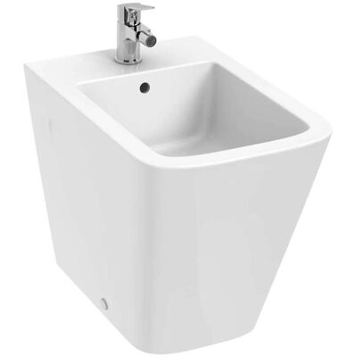 Jika Pure Style - Bidé De Pie, Con Rebosadero, Orificio Para Grifo, Blanco H8324200003021 Jika Pure Style - Bidé De Pie, Con Rebosadero, Orificio Para Grifo, Blanco H8324200003021