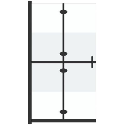 HELLOSHOP26 Mampara De Ducha Plegable Mampara De Bañera Accesorio De Baño Mampara De Ducha Interior Del Hogar Vidrio Esg 120x190 Cm Semiesmerilado Negro 020002170 HELLOSHOP26 Mampara De Ducha Plegable Mampara De Bañera Accesorio De Baño Mampara De Ducha Interior Del Hogar Vidrio Esg 120x190 Cm Semiesmerilado Negro 020002170