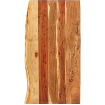 vidaXL Encimera de madera de acacia sólida para baño Encimera de madera - Encimera para lavabo vidaXL Encimera de madera de acacia sólida para baño Encimera de madera - Encimera para lavabo