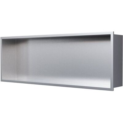 Hornacina De Ducha, Estante Empotrado Ducha Acero Inoxidable - 20x60x10cm - Nt206010x Acero Cepillado - Bernstein Hornacina De Ducha, Estante Empotrado Ducha Acero Inoxidable - 20x60x10cm - Nt206010x Acero Cepillado - Bernstein
