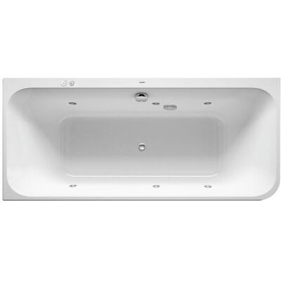 Bañera de hidromasaje Duravit Happy D.2 - Esquina izquierda, 1800x800mm, Blanco Bañera de hidromasaje Duravit Happy D.2 - Esquina izquierda, 1800x800mm, Blanco