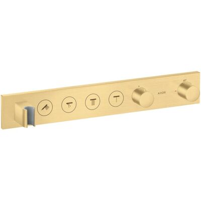 Hansgrohe Axor Módulo Termostático - Oro Cepillado - 4 Salidas Hansgrohe Axor Módulo Termostático - Oro Cepillado - 4 Salidas