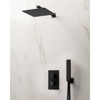 Conj. Empotr. Termostático Orion Ng + Rociador Pared - Gme Conj. Empotr. Termostático Orion Ng + Rociador Pared - Gme