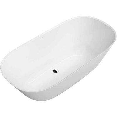 Villeroy & Boch Theano Duo Quaryl Bañera - Independiente, Blanco - Bañera Villeroy & Boch Theano Duo Quaryl Bañera - Independiente, Blanco - Bañera