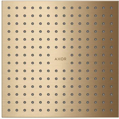 Hansgrohe Axor ShowerHead 250/250 - Montaje en Techo, Bronce Cepillado - Cabezal de Ducha Hansgrohe Axor ShowerHead 250/250 - Montaje en Techo, Bronce Cepillado - Cabezal de Ducha