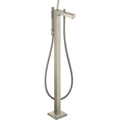 Hansgrohe Axor Citterio Grifería de bañera de suelo - Níquel Cepillado Hansgrohe Axor Citterio Grifería de bañera de suelo - Níquel Cepillado