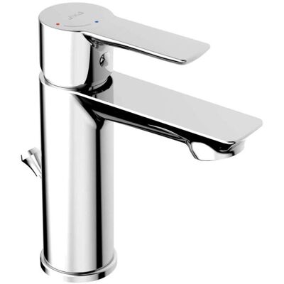 Jika Ponta Style - Grifo Para Lavabo, Con Desagüe, Cold Start, Cromado H3112h10041111 Jika Ponta Style - Grifo Para Lavabo, Con Desagüe, Cold Start, Cromado H3112h10041111