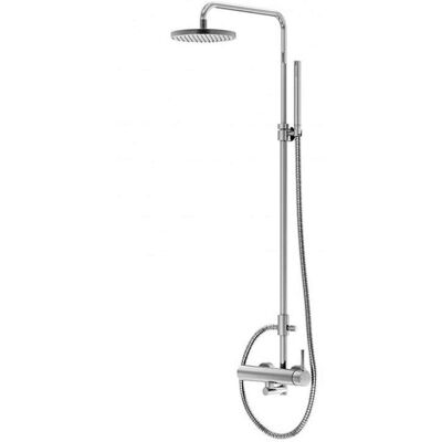 Sistema de ducha Serie 100 - Cromado, Ducha lluvia y mano Sistema de ducha Serie 100 - Cromado, Ducha lluvia y mano