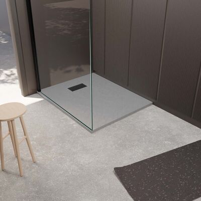 Aurlane - Plato Ducha Efecto Piedra 80x100cm Aurlane - Plato Ducha Efecto Piedra 80x100cm