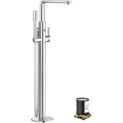 Grohe - Grifo Para Bañera Independiente Lineare + Se Entrega Con Cuerpo Empotrado Grohe - Grifo Para Bañera Independiente Lineare + Se Entrega Con Cuerpo Empotrado