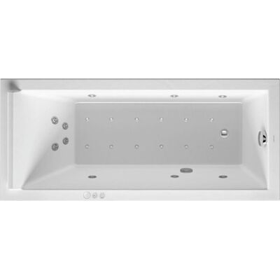 Bañera de hidromasaje rectangular Duravit Starck 1600x700mm - Blanco Bañera de hidromasaje rectangular Duravit Starck 1600x700mm - Blanco