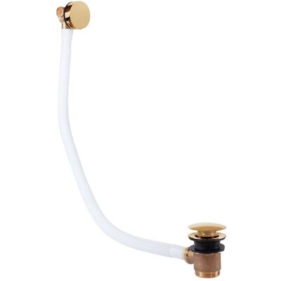 Tres 03453430OR Oro 24K Accesorios de Grifería - Válvula de desagüe redonda Click-Clack Tres 03453430OR Oro 24K Accesorios de Grifería - Válvula de desagüe redonda Click-Clack
