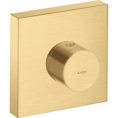 Hansgrohe Axor Starck Colección de Ducha Termostato - Oro Cepillado - 12x12 cm - DN20 Hansgrohe Axor Starck Colección de Ducha Termostato - Oro Cepillado - 12x12 cm - DN20