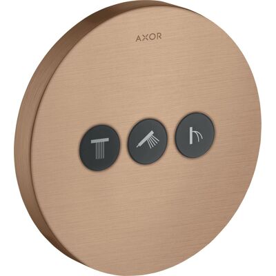 HANS GROHE Axor Starck ShowerSelect Válvula Redonda - 3 Consumidores - Ducha HANS GROHE Axor Starck ShowerSelect Válvula Redonda - 3 Consumidores - Ducha