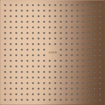Cabeza de ducha Hansgrohe Axor - 300x300 - Oro rojo cepillado - Cabeza de ducha Cabeza de ducha Hansgrohe Axor - 300x300 - Oro rojo cepillado - Cabeza de ducha