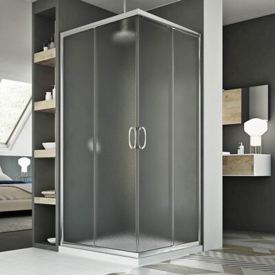 IDRALITE Junior 100x100 cm Mampara de ducha - Shower enclosure IDRALITE Junior 100x100 cm Mampara de ducha - Shower enclosure