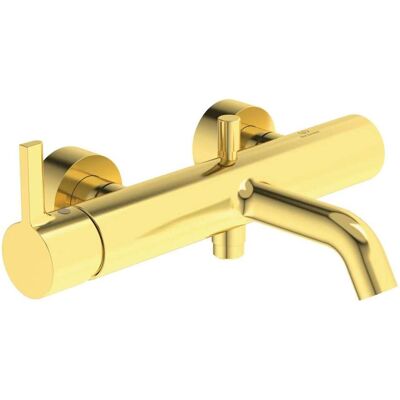 Ideal Standard Mezclador de bañera BC786A2 - Monomando, Oro cepillado Ideal Standard Mezclador de bañera BC786A2 - Monomando, Oro cepillado