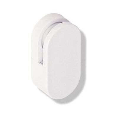 Hewi - Soporte De Espejo Serie 477 Para Espejo De 6 Mm Por Par Blanco Puro Hewi - Soporte De Espejo Serie 477 Para Espejo De 6 Mm Por Par Blanco Puro