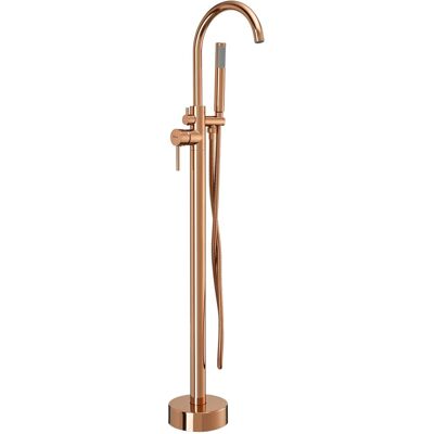 Grifo De Bañera Montado En El Suelo Rea Lungo Copper Grifo De Bañera Montado En El Suelo Rea Lungo Copper