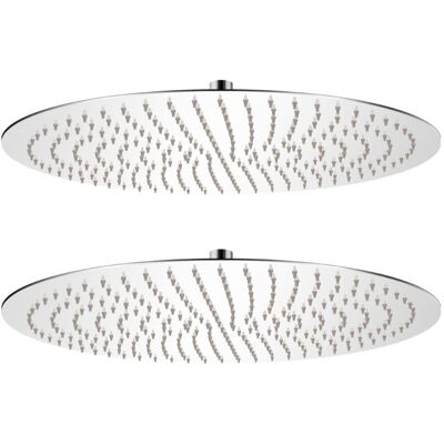 Cabezal de ducha lluvia de acero inoxidable 50cm vidaXL - Cabezal de ducha Cabezal de ducha lluvia de acero inoxidable 50cm vidaXL - Cabezal de ducha