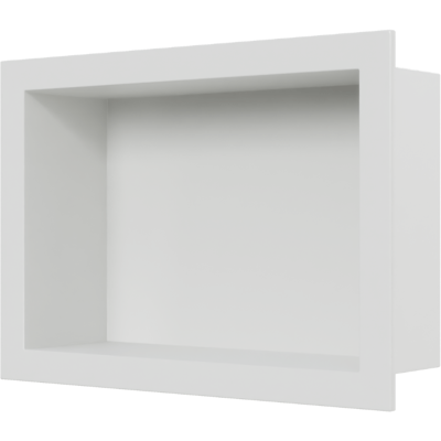 Hornacina De Ducha De Acero Inoxidable, Repisa De Ducha Empotrada Para Cuarto De Baño Bs203010 - 20x30x10cm - Blanco - Bernstein Hornacina De Ducha De Acero Inoxidable, Repisa De Ducha Empotrada Para Cuarto De Baño Bs203010 - 20x30x10cm - Blanco - Bernstein