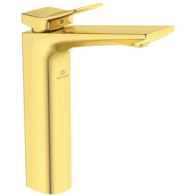 Grifo Check de Ideal Standard - Base Extendida - Alcance 150mm - Oro Cepillado Grifo Check de Ideal Standard - Base Extendida - Alcance 150mm - Oro Cepillado