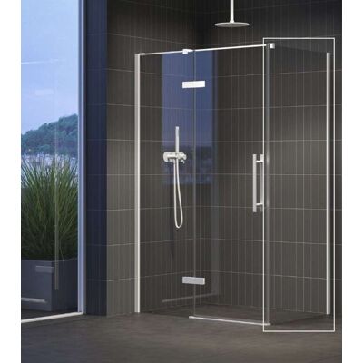 Ravak Cool - Mampara De Ducha De 80x195 Cm, Cristal Blanco Mate/transparente X9vv40e00z1 Ravak Cool - Mampara De Ducha De 80x195 Cm, Cristal Blanco Mate/transparente X9vv40e00z1