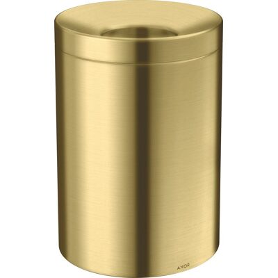 Basurero HANSAGROHE AXOR - Circular Brushed Brass - 5L - Independiente Basurero HANSAGROHE AXOR - Circular Brushed Brass - 5L - Independiente