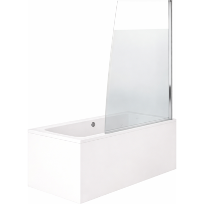 JACOB DELAFON Bañera Recta Acrílica Elise De 180 X 80 Cm + Mampara De Baño De Panel Recto + Faldón De Esquina + Desagüe JACOB DELAFON Bañera Recta Acrílica Elise De 180 X 80 Cm + Mampara De Baño De Panel Recto + Faldón De Esquina + Desagüe