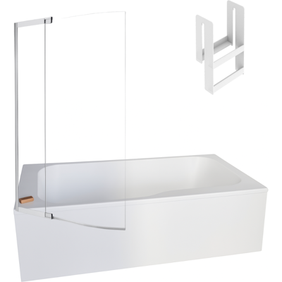 Jacob Delafon Malice Bañera - 2 en 1, 170x90cm Jacob Delafon Malice Bañera - 2 en 1, 170x90cm