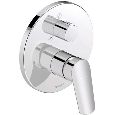 Mezclador de bañera Duravit No.1 - Duradero, Silencioso, Cromo Mezclador de bañera Duravit No.1 - Duradero, Silencioso, Cromo