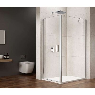 Gelco Loro - Box Doccia 70x80 Cm, Vetro Trasparente/cromo Gn4470-03 Gelco Loro - Box Doccia 70x80 Cm, Vetro Trasparente/cromo Gn4470-03