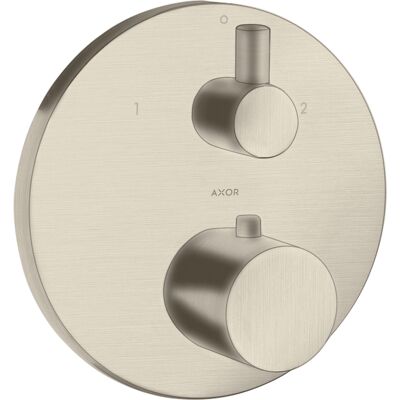Hansgrohe Axor Uno Termostato empotrado - Níquel cepillado - 38720820 Hansgrohe Axor Uno Termostato empotrado - Níquel cepillado - 38720820