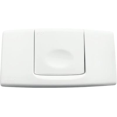 Mepa Placa de descarga blanca 420351 - Placa de inodoro Mepa Placa de descarga blanca 420351 - Placa de inodoro