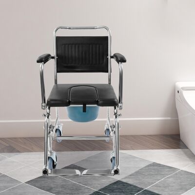 SANBOUSI Asiento De Ducha Plegable, Silla De Transporte, Silla Conmutadora Portátil, Silla De Baño SANBOUSI Asiento De Ducha Plegable, Silla De Transporte, Silla Conmutadora Portátil, Silla De Baño