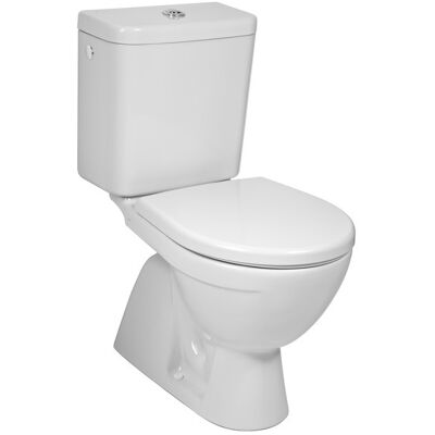 Jika Lyra plus - Inodoro de pie - Doble descarga - Montado en la pared - Blanco Jika Lyra plus - Inodoro de pie - Doble descarga - Montado en la pared - Blanco