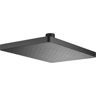 Ducha Mural Autolimpiante En Abs - D2517 - 25 X 17 Cm - Color Negro Mate O Cromo Negro Mate - Bernstein Ducha Mural Autolimpiante En Abs - D2517 - 25 X 17 Cm - Color Negro Mate O Cromo Negro Mate - Bernstein