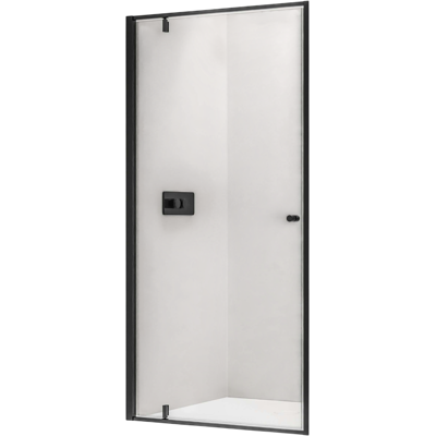 Cabina De Ducha Acristalada 6mm Cabina De Ducha Nicho Cabina De Ducha Empotrada Puerta Batiente - 80x195cm - Perfil Noir Mat - Bernstein Cabina De Ducha Acristalada 6mm Cabina De Ducha Nicho Cabina De Ducha Empotrada Puerta Batiente - 80x195cm - Perfil Noir Mat - Bernstein