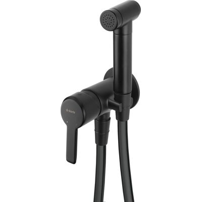 Mezclador bidet negro Arnika de Deante con cabezal de ducha Bidetta Mezclador bidet negro Arnika de Deante con cabezal de ducha Bidetta