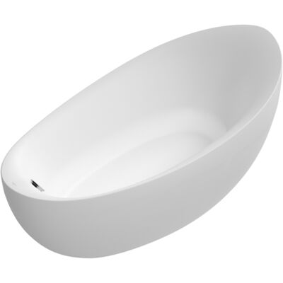 Bañera Ovalada Independiente Aveo de Villeroy & Boch - Piedra Blanca Bañera Ovalada Independiente Aveo de Villeroy & Boch - Piedra Blanca