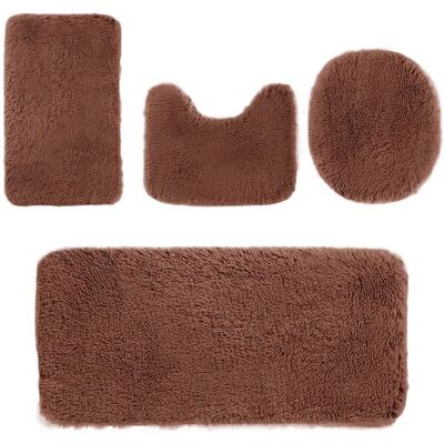 OEM Accesorios De Baño: Alfombrilla Antideslizante De Microfibra, Funda Para El Asiento, Dispensador De Pañuelos OEM Accesorios De Baño: Alfombrilla Antideslizante De Microfibra, Funda Para El Asiento, Dispensador De Pañuelos