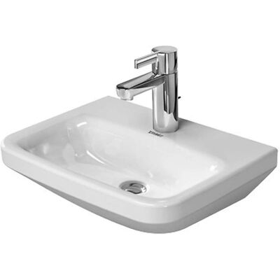 Duravit - Durastyle Lavabo Sin Rebosadero Con Plataforma Para Grifería 450x335mm 1 Orificio Para Grifería Blanco Duravit - Durastyle Lavabo Sin Rebosadero Con Plataforma Para Grifería 450x335mm 1 Orificio Para Grifería Blanco