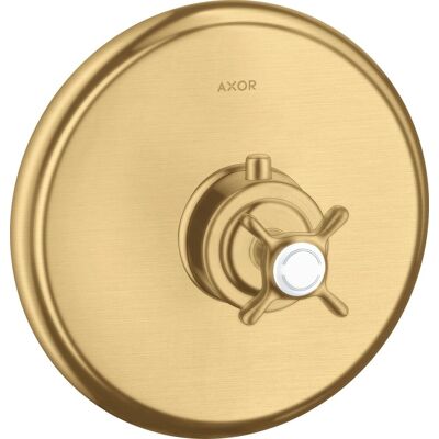 Hansgrohe Axor Montreux Termostato - Oro Cepillado - 43 l/min Hansgrohe Axor Montreux Termostato - Oro Cepillado - 43 l/min
