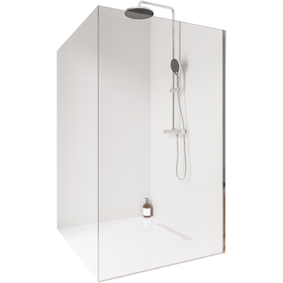 Bernstein - Mampara De Ducha Italiana 120x200cm, Cristal Nano De 10mm, Perfil De Pared De Acero Inoxidable Cromado, Sin Perfil De Suelo - Ex102 1200 Mm, Sin Perfil De Suelo Bernstein - Mampara De Ducha Italiana 120x200cm, Cristal Nano De 10mm, Perfil De Pared De Acero Inoxidable Cromado, Sin Perfil De Suelo - Ex102 1200 Mm, Sin Perfil De Suelo