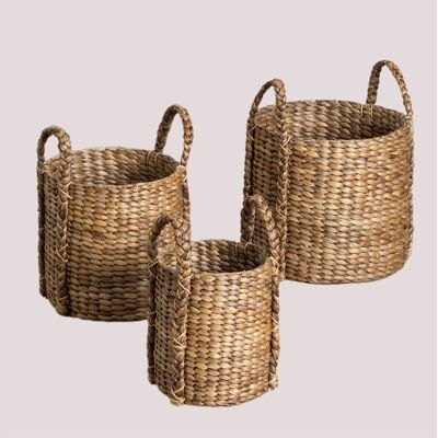 Set De 3 Cestos Coyider Sklum Set De 3 Cestos Coyider Sklum