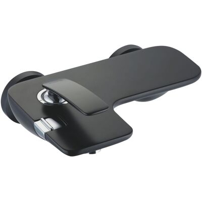 Kludi Balance mezclador monocomando negro para bañera y ducha - Grifería para bañera Kludi Balance mezclador monocomando negro para bañera y ducha - Grifería para bañera