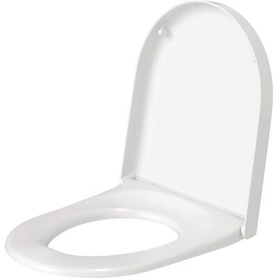Duravit Modelo 0069810000 - Asiento de Inodoro con Bisagras de Acero Inoxidable Duravit Modelo 0069810000 - Asiento de Inodoro con Bisagras de Acero Inoxidable